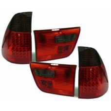 BMW X5 E53 aizmugurējie LED lukturi, tonēti